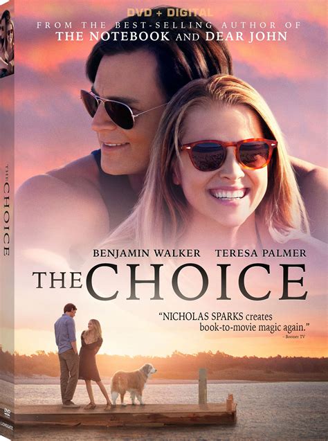 The Choice DVD Release Date May 3, 2016