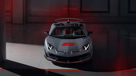 Lamborghini Aventador Svj 63 Roadster 2020 4k Wallpaper Hd Car