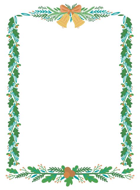Christmas Borders And Background 10 Free Pdf Printables Printablee