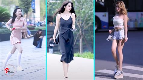 Mejores Street Fashion Tik Tok Ep4 Douyin China Chinese Girls Are Beautiful Viable