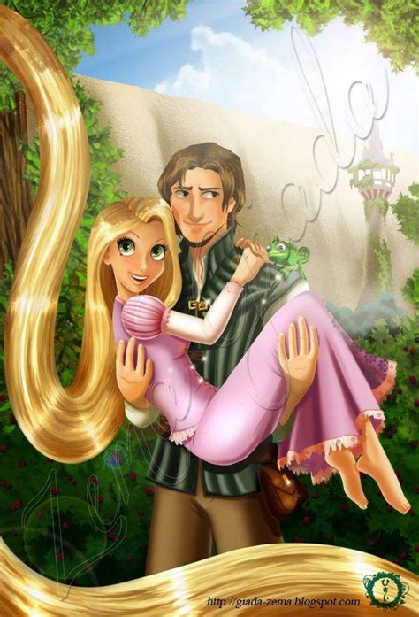 Giada Zema Fan Art Rapunzel And Eugene