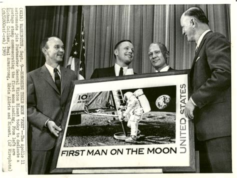 Signed Covers Usa 1969 First Man On The Moon Stamp Issue