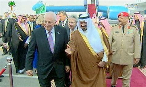 Cheney Meets Saudi King For Talks The New York Times