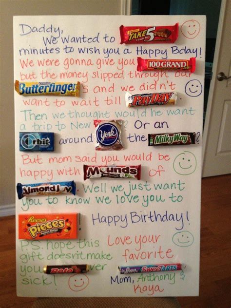 May 25, 2017 · free father's day 'all about my daddy' kid's interview printable! Candy Birthday Card for Daddy. | My projects | Pinterest ...