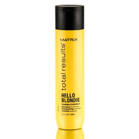 Upgrade your hair game with this range of professional, results driven formulas from haircare brand matrix. Matrix Total Results Hello Blondie Shampoo | Matrix total ...