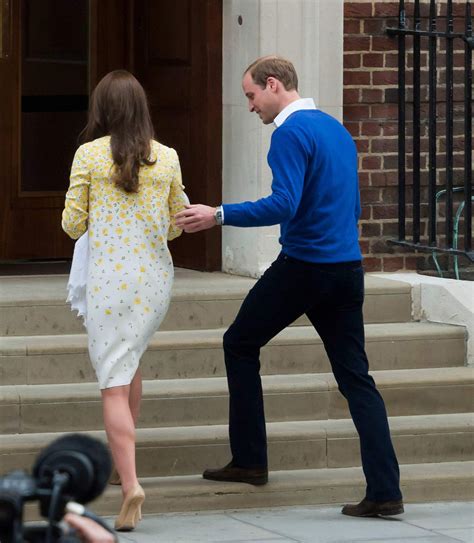 Kate Middleton And Prince William Leaving A Hospital Hawtcelebs