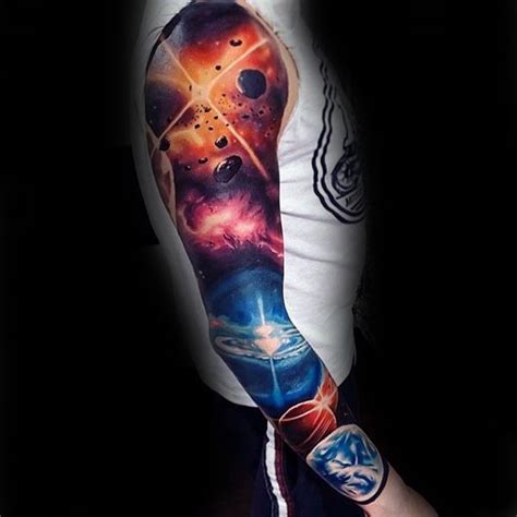 90 Astronomy Tattoos For Men Masculine Design Ideas Full Sleeve