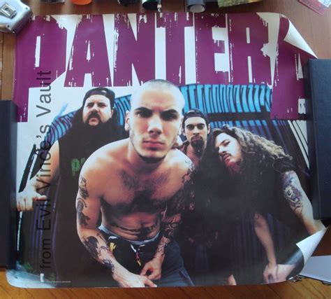 Poster Pantera Vulgar Display Of Power Heavy Metal Music Pantera
