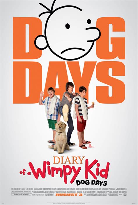 Diary Of A Wimpy Kid Dog Days Opens August 3 Nationwide Enter To Win