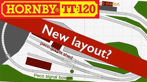 building a hornby tt 120 model railway 1 track plan youtube