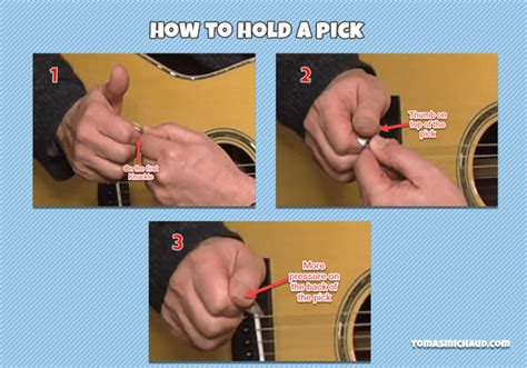 How To Hold A Pick Lesson 6 Real Guitar Lessons By Tomas Michaud