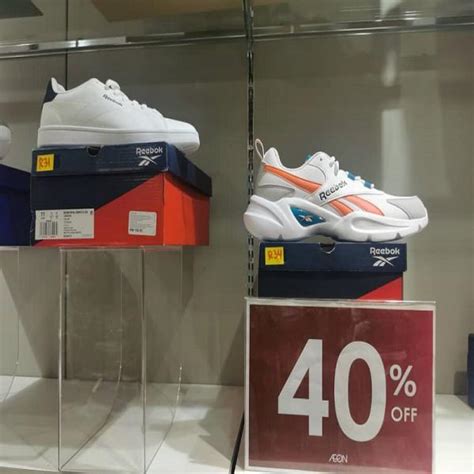 Aeon taman maluri shopping centre is directly linked to aeon maluri mrt station and it is just few steps away from maluri lrt station! AEON STYLE Taman Maluri Reebok Sports Shoe Fair Sale Up To ...