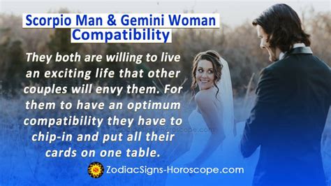 Scorpio Man And Gemini Woman Compatibility In Love And Intimacy