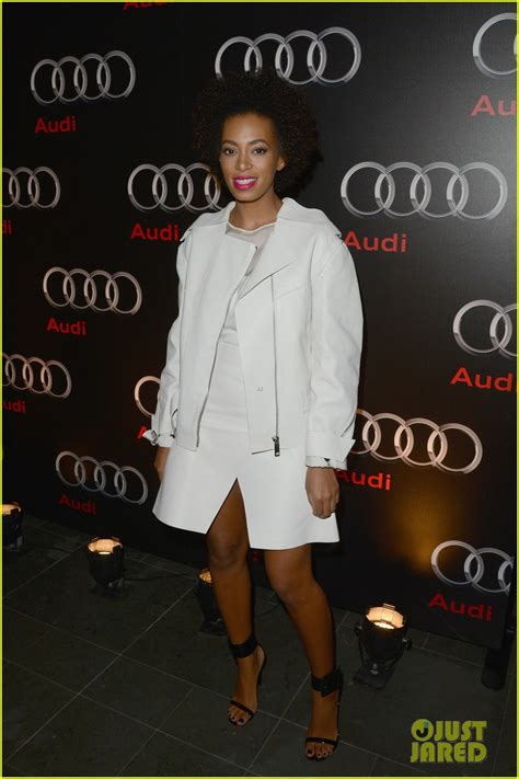 Stacy Keibler And Solange Knowles Audi Super Bowl Party Photo 2803962