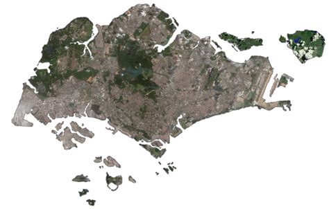 Singapore Satellite Map