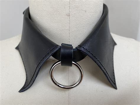 Leather Bat Wing Collar Trove Costumes