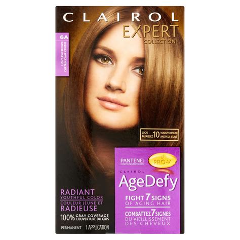 Ash blonde with a dark root smudge, vibrant red colors, auburn, dark espresso brown, and rose gold hair are all popular choices for the winter season. Clairol Expert Nice 'n Easy Age Defy Permanent Hair Color ...