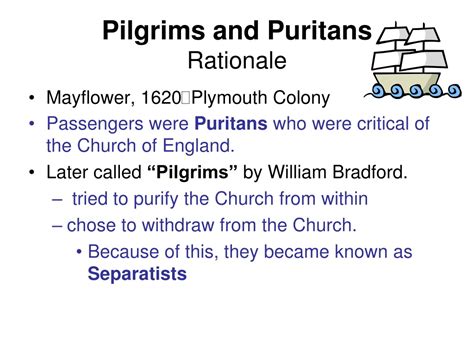 Ppt Pilgrims And Puritans Plymouth Colony Powerpoint Presentation