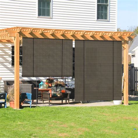 Coarbor Outdoor Roll Up Shades Blinds For Porch Pergola Shade Privacy