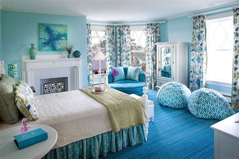 Cute Blue Room Design For Girls Perfect Photo Source