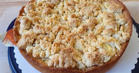 Variation Apfelkuchen mit Pudding und Streusel von Anmarosa Ein