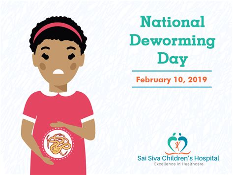 National Deworming Day February 10 2019 Sai Siva Childrens Hospital