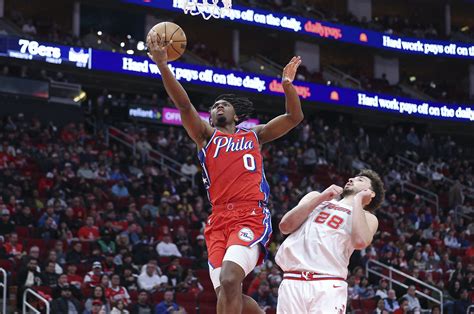 NBA: Tyrese Maxey pours in 42 as 76ers best Rockets | GMA News Online
