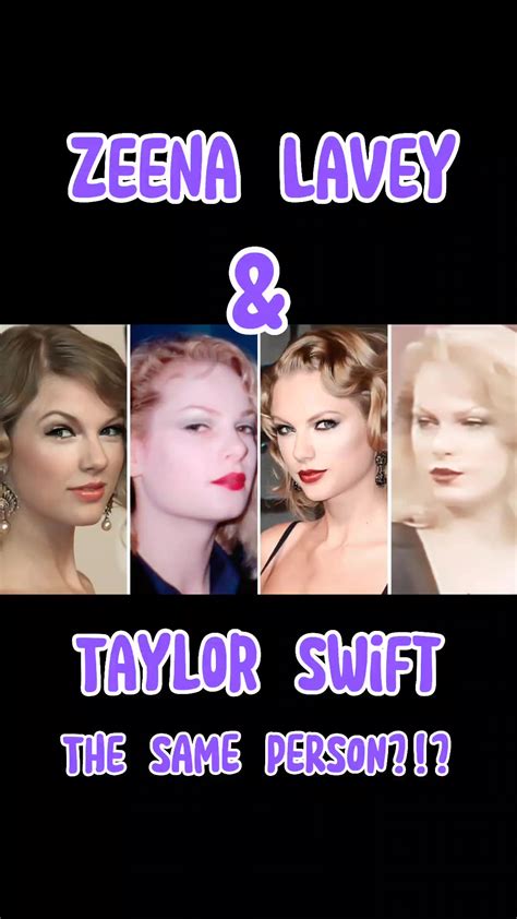 Taylor Swift And Her Vintage Doppelganger Ntaylor Swift Taylorswift Zeena Lavey Zeenalavey