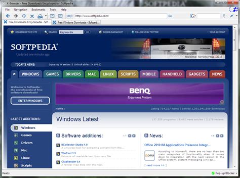 While deciding the best browser for your pc, always look for the one that is most secure apart from being the fastest and easy to use browser. Download X-Browser 1.4
