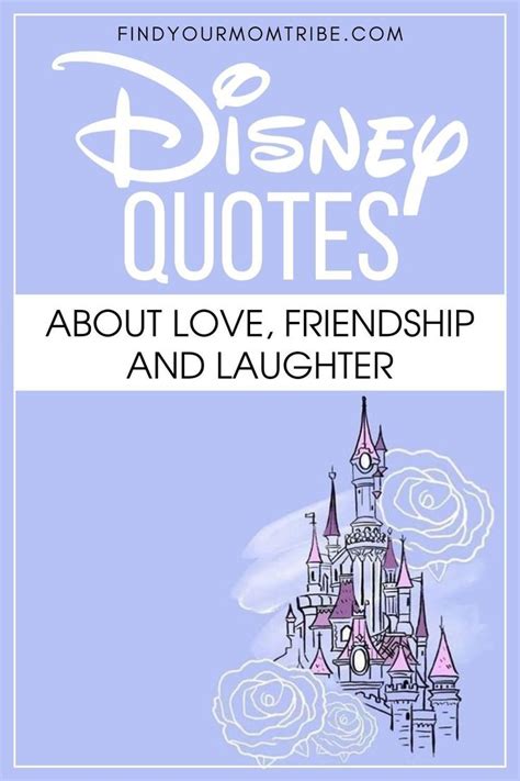 100 Disney Quotes About Love, Friendship And Laughter | Disney love