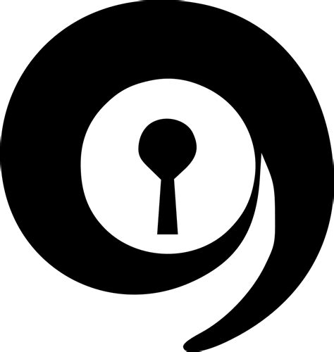 Circle Symbol Font Black And White Clip Art Logo Graphics Games Line
