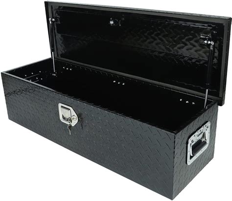 Buy Prffwk Truck Bed Tool Box Trailer Storage Tool Box Black Aluminum