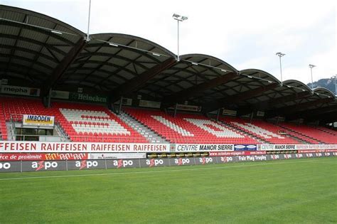 Für die weltmeisterschaft von 1954 wurde im st. Stade Tourbillon - Sion | stadium, football / soccer ...