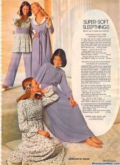 1972 sears wishbook seventies fashion fashion 70s fashion