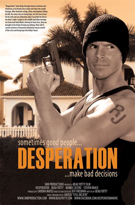 Desperation Movie Poster Movie Posters Freeman Lost Hope