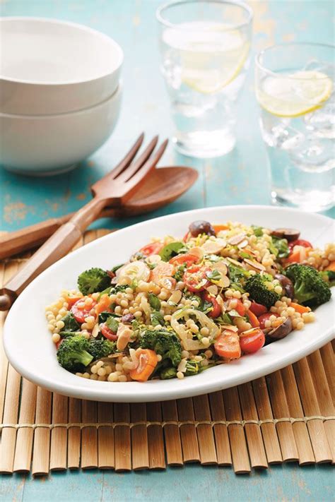 Couscous is a traditional berber (north african) dish of semolina (granules of durum wheat) which couscous was introduced to the italian palate long ago but its popularity is currently booming due to. Vegetable Pearl Couscous | Recipe in 2020 (With images ...