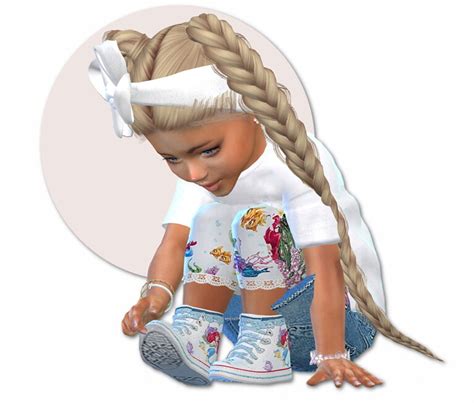 Designer Set For Toddler Girls Ts4 Mermaid Pt I At Sims4 Boutique