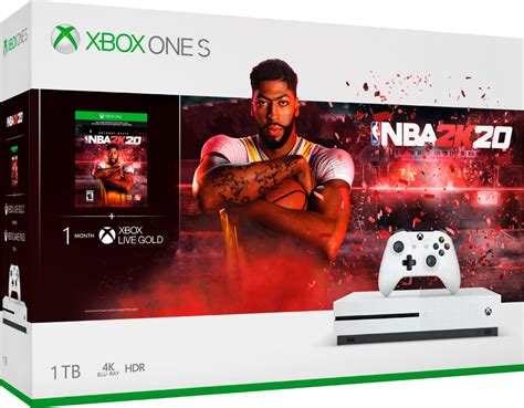 Microsoft Xbox One S 1tb Nba 2k20 Bundle White