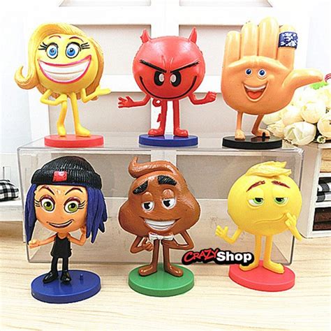 It provides subtle hints of color to unbleached, dark hair or intense, vibrant. Kit 6 Miniaturas Emoji Movie Filme Emoticon Festa Decorar ...