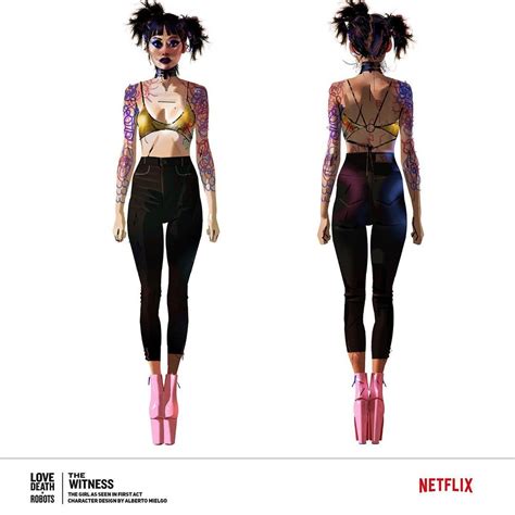 Love, death + robots is a netflix anthology series created by tim miller and david fincher. Rogue Telemetry - Alberto Mielgo's character designs for ...