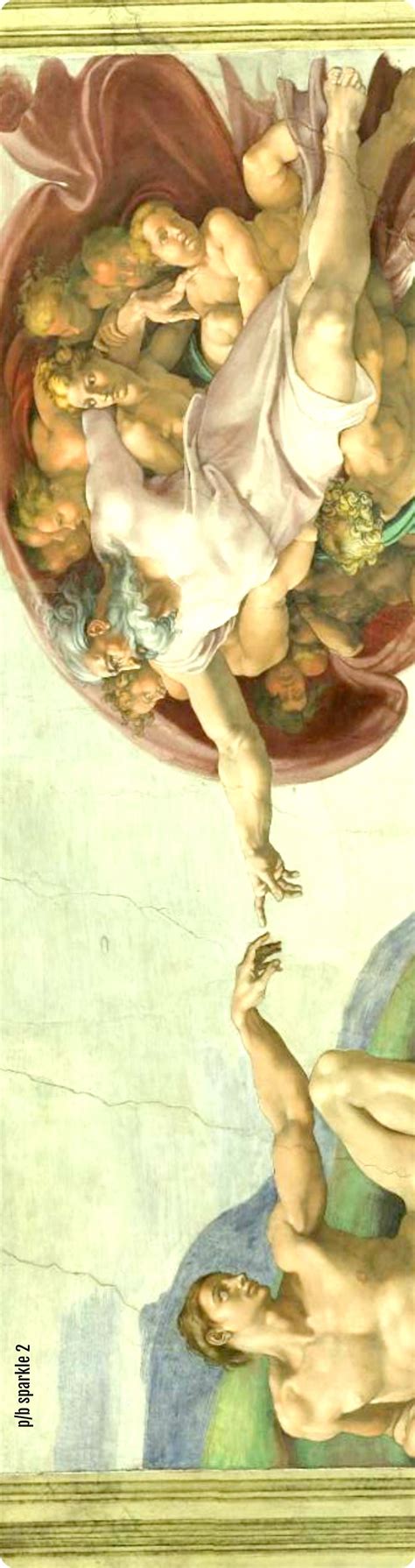 Michelangelo The Creation Of Adam Sistine Chapel Ceiling
