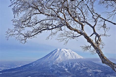 Yotei San Mt Yotei A Dormant Volcano As Seen From Hirafu Hokkaido