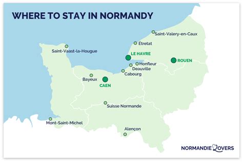 10 Tourism Maps Of Normandy Beaches Villages