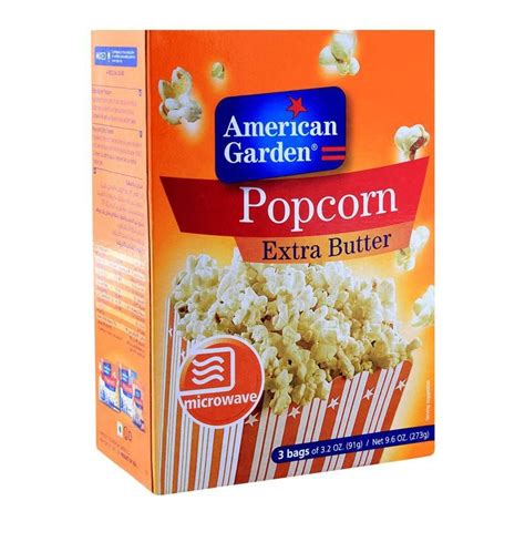 American Garden Popcorn Extra Butter 273g Shahalamipk