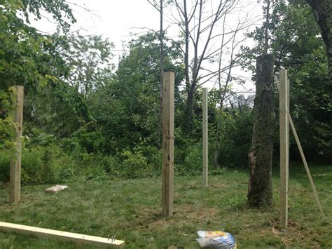 The top piece is a 4×6 post that's 12 feet long, and it's perfect for three swings. Nearly Handmade: The Swing Set Continues