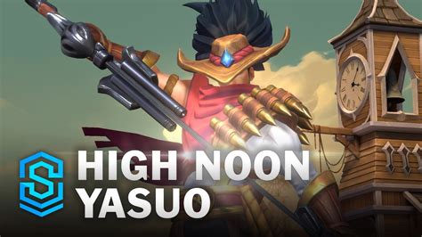 High Noon Yasuo Wild Rift Skin Spotlight Youtube