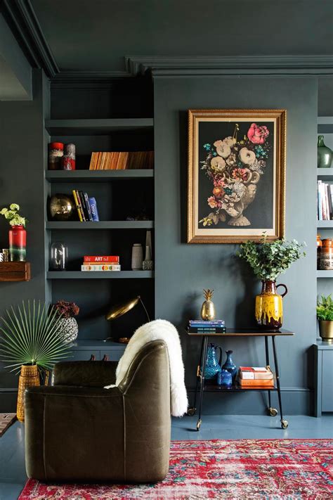 Homes Why Dark Grey Is A Bright Idea Dark Living Rooms Room