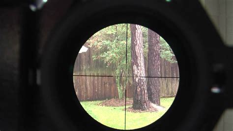 Video Scoping Through A Rifle Scope Youtube