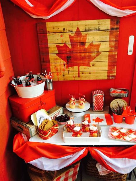 canada day canada day party ideas photo 11 of 13 canada day party canada birthday canada day