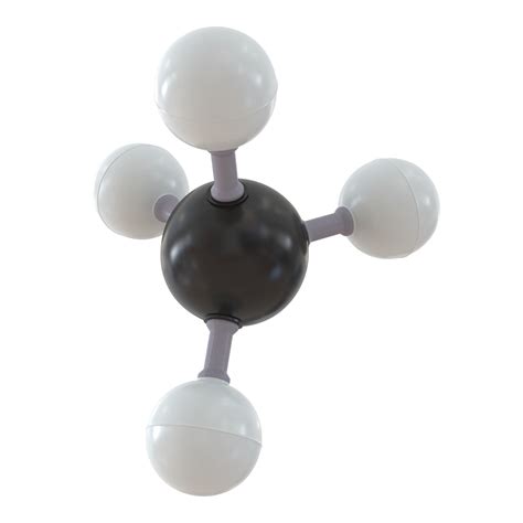 3d Model Methane Molecule